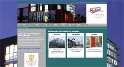 Desktop Screenshot of hahner-stahlbau.de